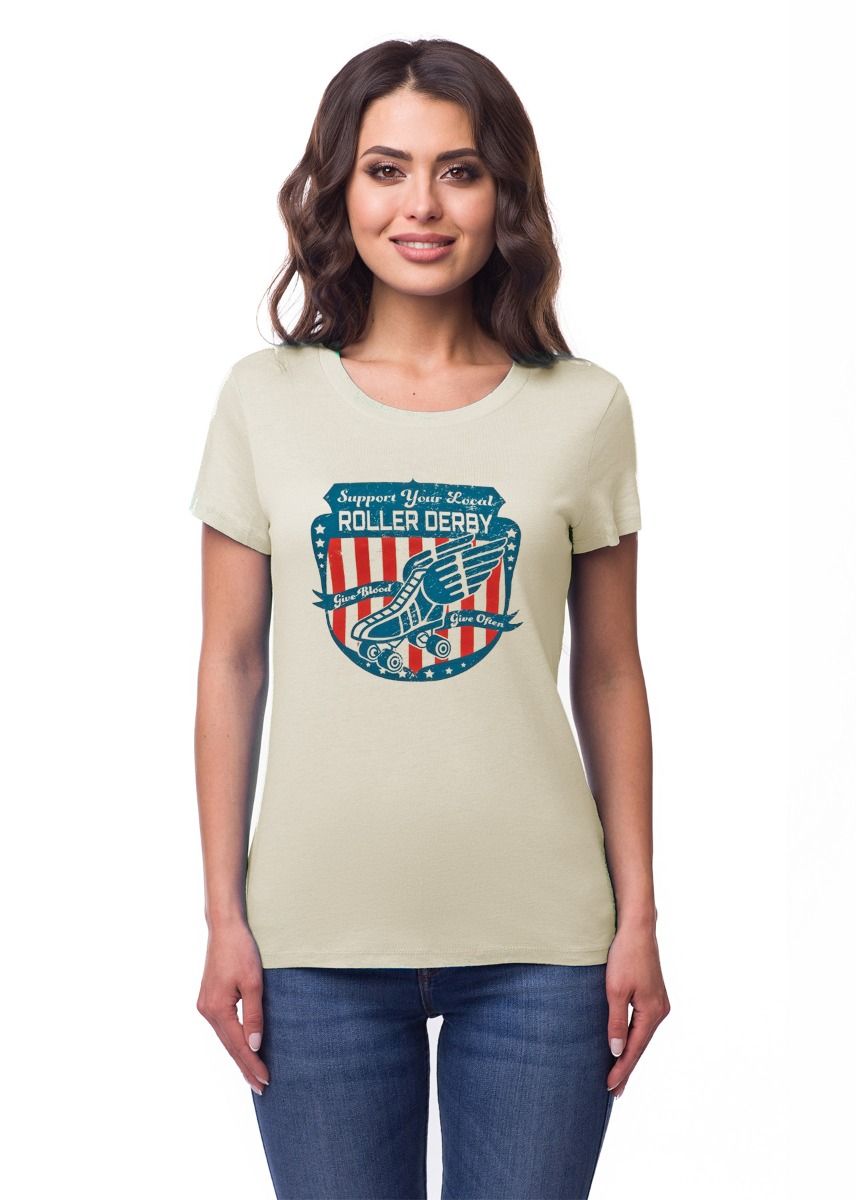 Roller Derby Women's Cut Classic T-Shirts