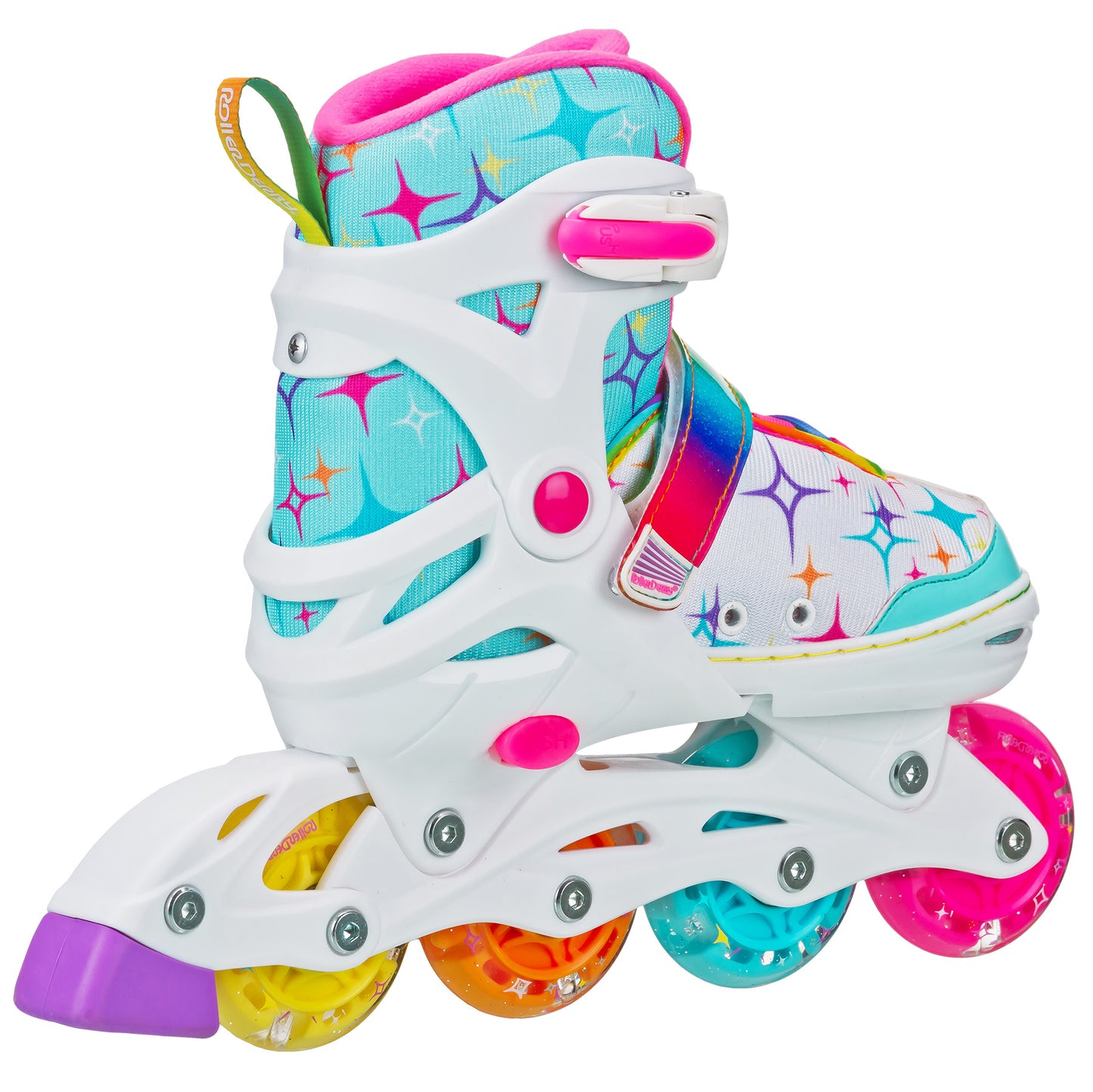 Stryde Lighted Girl's Adjustable Inline Skates