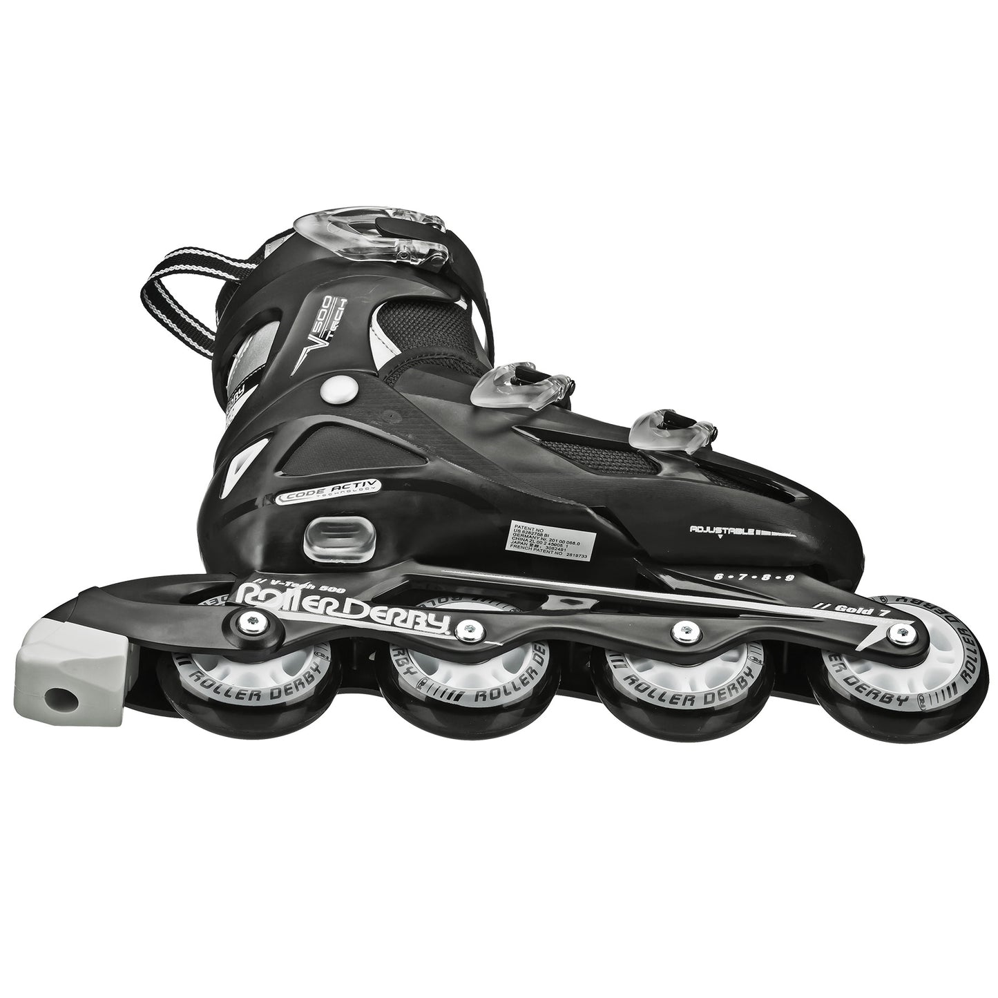 V-Tech 500 Men's Inline Skates with Adjustable Sizing
