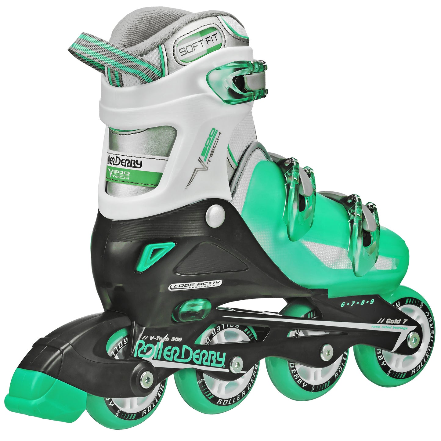 V-Tech 500 Women's Inline Skates with Adjustable Sizing