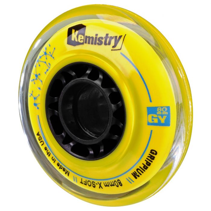 Kemistry Grippium Inline Roller Hockey Wheels (X-Soft)